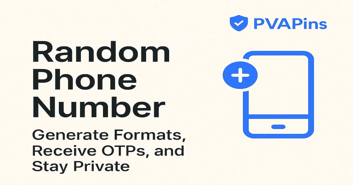 Random Phone Number: Generate, Verify & Stay Private